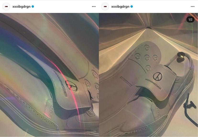 본문 이미지 - 지드래곤이 SNS에 공개한 신발. (지드래곤 인스타그램)ⓒ 뉴스1