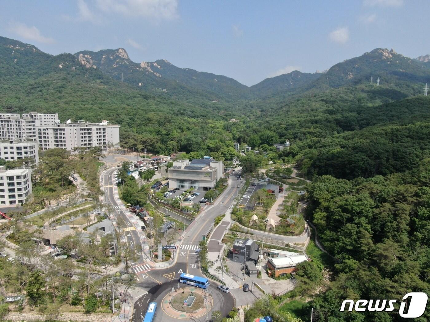 본문 이미지 - 우이동 휴양 콘도미니엄의 모습.(강북구 제공)ⓒ 뉴스1