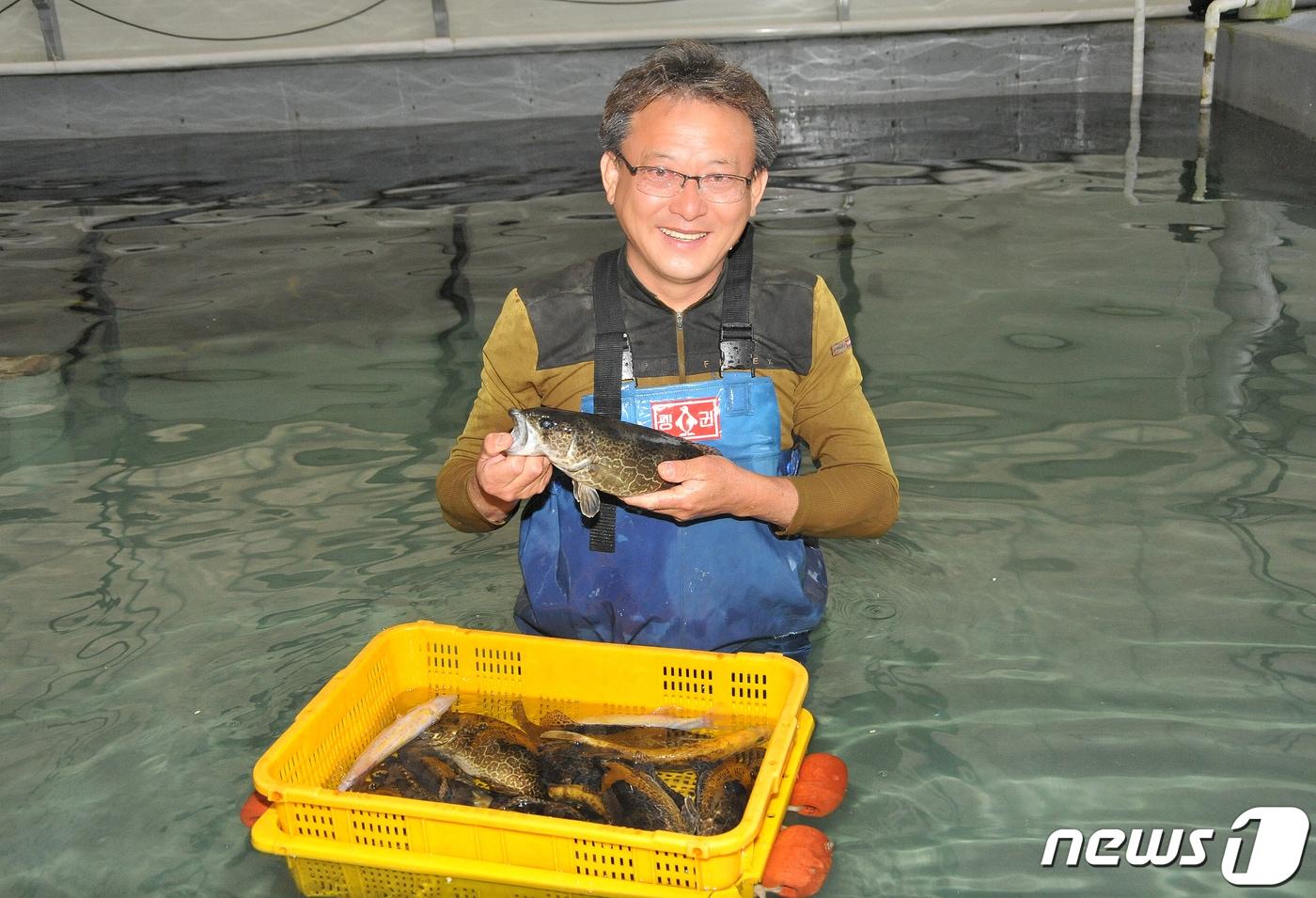 김진규 쏘가리 연구소장. ⓒ 뉴스1