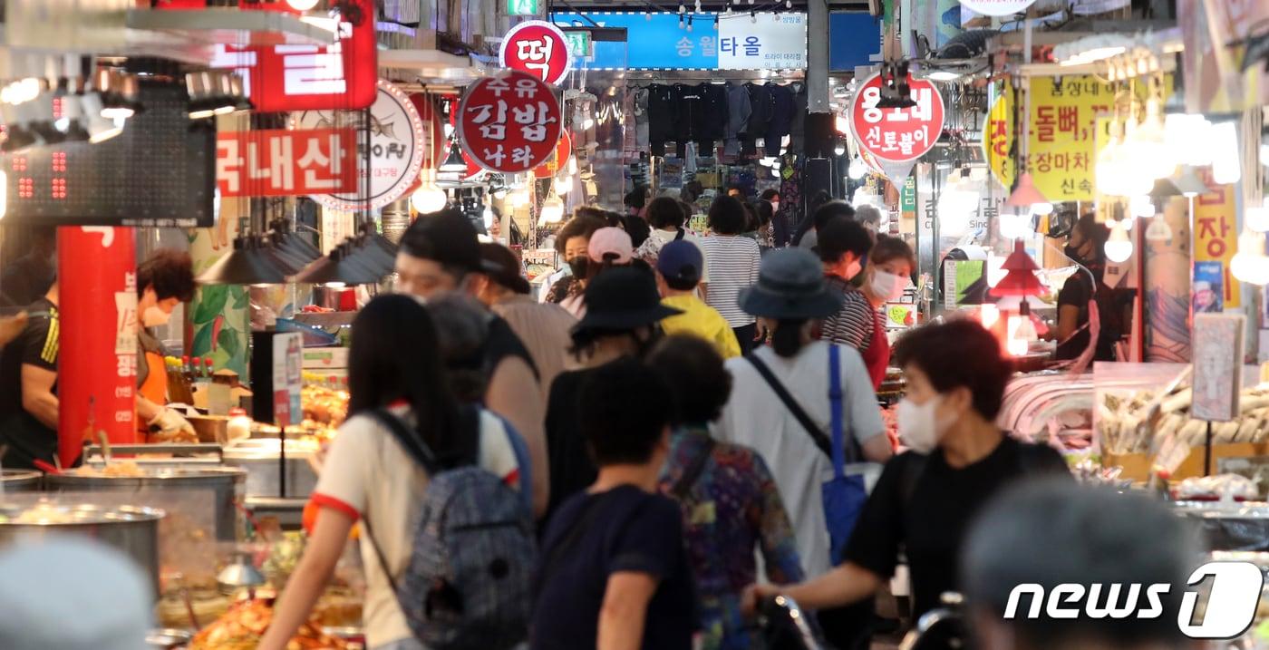 본문 이미지 - 서울 강북구 수유재래시장. (뉴스1DB) ⓒ News1 김명섭 기자