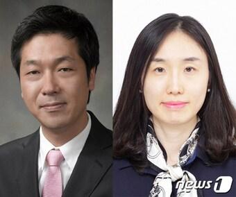 본문 이미지 - 에너지화학공학과 곽상규(왼쪽), 전기전자공학과 최은미 교수.(UNIST 제공)ⓒ 뉴스1