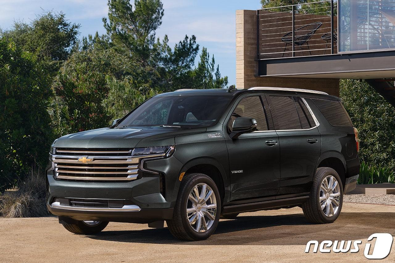 본문 이미지 - 쉐보레의 '타호'. ⓒ 뉴스1