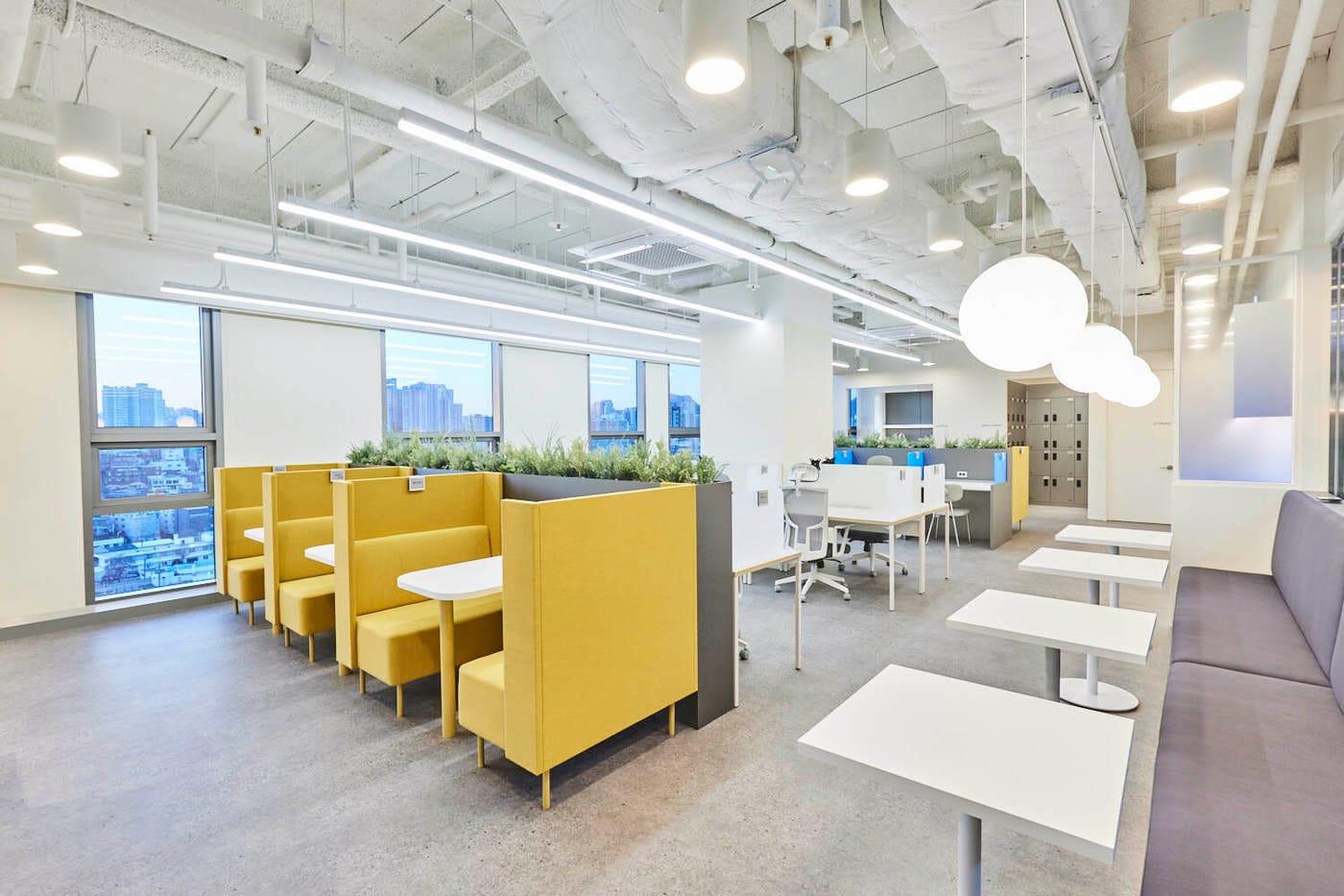 CJ그룹 거점 오피스 CJ Work ON 서울역(사진제공=CJ)ⓒ 뉴스1