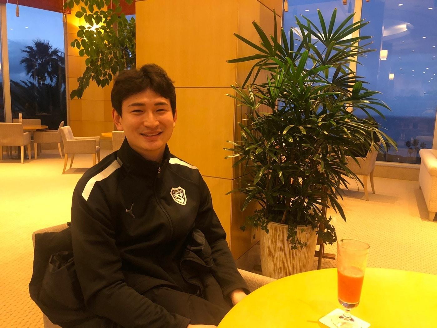 본문 이미지 - 제주 서귀포시에서 전지훈련 중인 포항 스틸러스 골키퍼 강현무 ⓒ 뉴스1