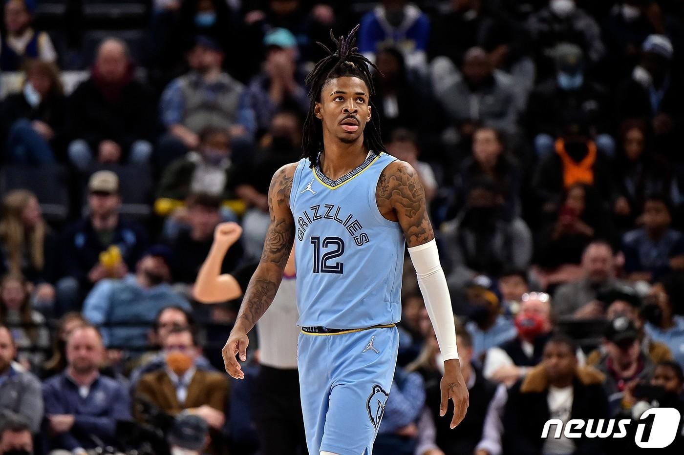 멤피스 그리즐리스 자 모란트. ⓒ AFP=뉴스1 