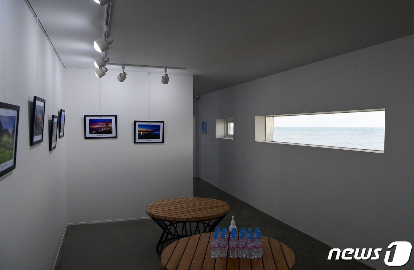 부산 해운대구 바다소리 갤러리 내부.(부산 해운대구 제공) ⓒ 뉴스1