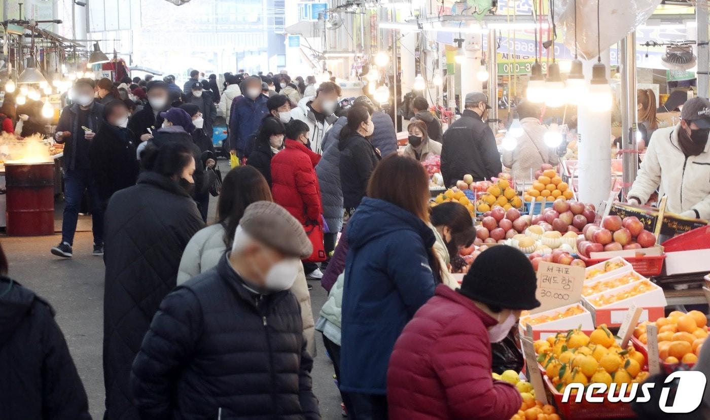 제주시 민속오일시장(자료사진)/뉴스1