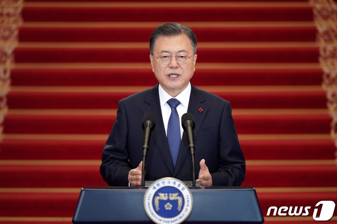 문재인 대통령 2022.1.3/뉴스1 ⓒ News1 이광호 기자