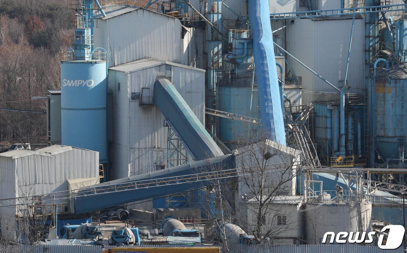 서울 성동구 삼표산업 성수공장 모습. ⓒ News1 성동훈 기자