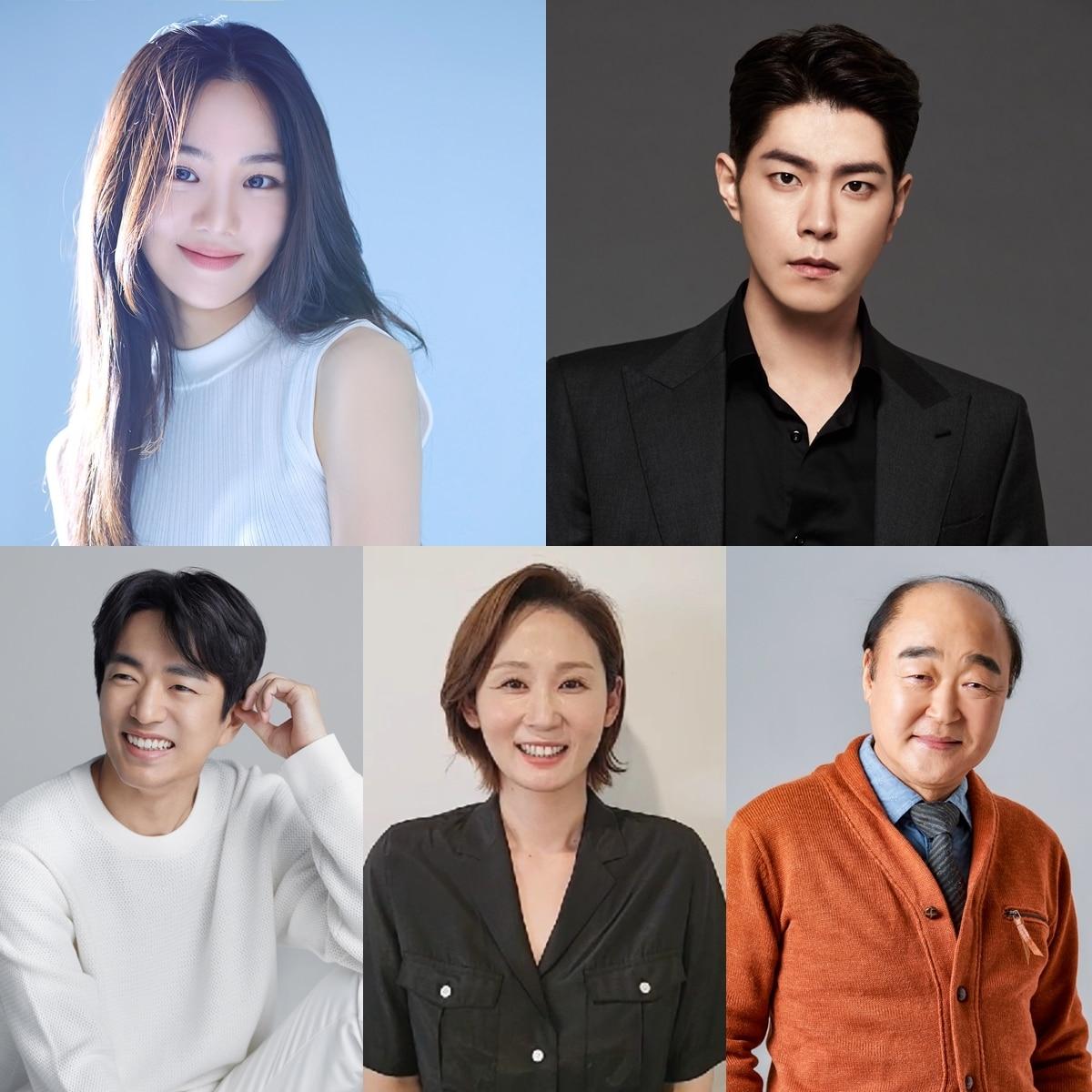 본문 이미지 - (왼쪽 위부터 시계방향으로) 한지은, 홍종현, 장광, 김선영, 정문성 ⓒ 뉴스1