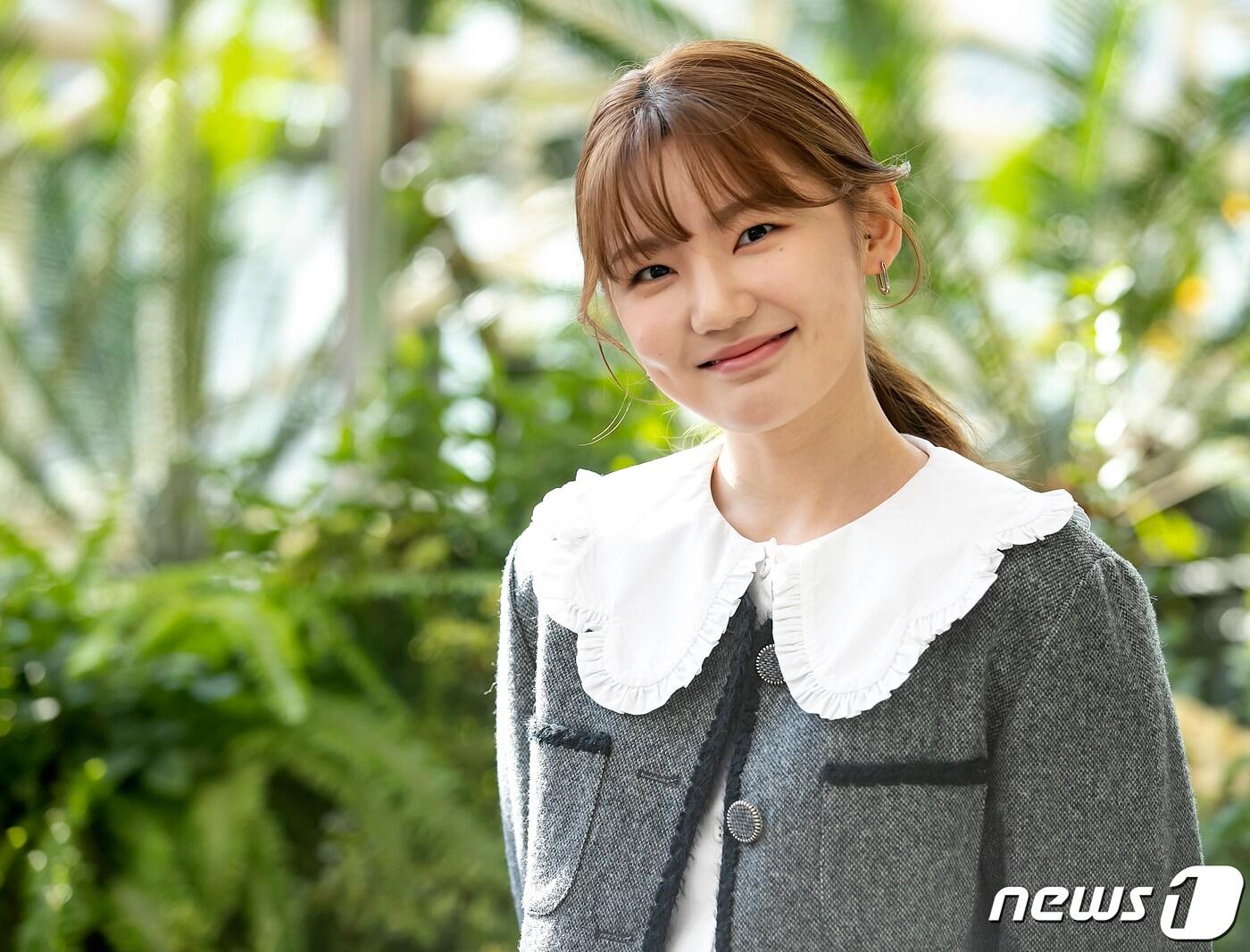 본문 이미지 - MBC 금토드라마 '옷소매 붉은 끝동'에 출연 중인 배우 이은샘이 6일 서울 종로구 뉴스1 사옥에서 진행된 인터뷰에 앞서 포즈를 취하고 있다. 2022.1.6/뉴스1 ⓒ News1 김진환 기자