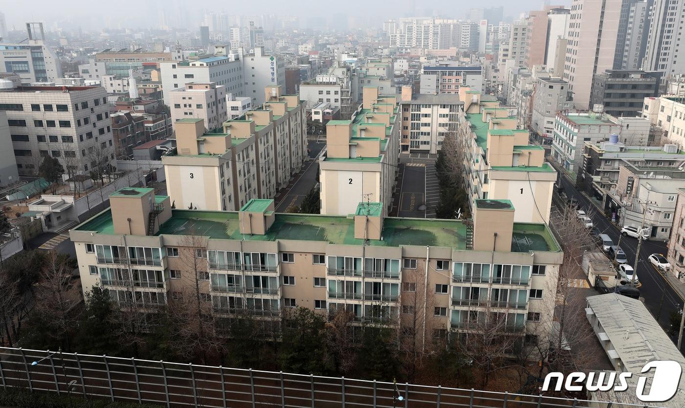  사진은 9일 서울 영등포구 신길동 대방 신혼희망타운 부지 모습. 2022.1.9/뉴스1 ⓒ News1 박세연 기자