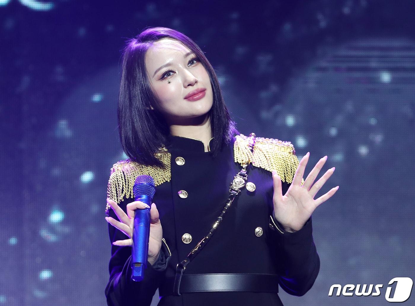 본문 이미지 - 그룹 드림캐쳐(Dreamcatcher)의 시연 ⓒ News1 권현진 기자