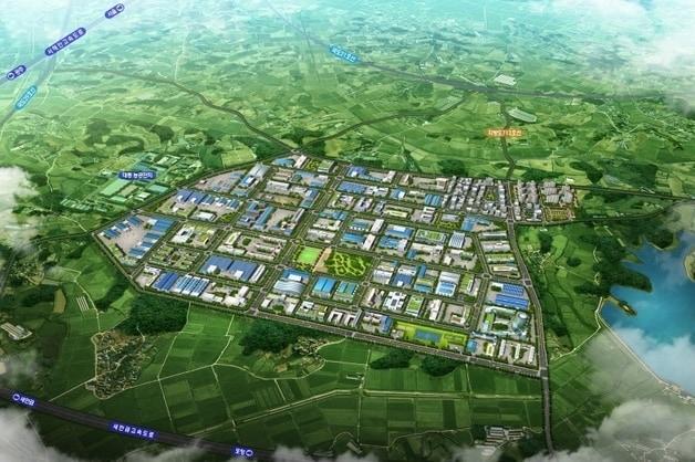 본문 이미지 - 김제지평선산업단지 조감도.&#40;김제시제공&#41; 2022.10.12/뉴스1 ⓒ News1