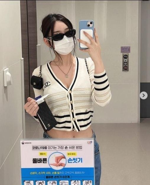 본문 이미지 - 모델 신재은 인스타그램 갈무리