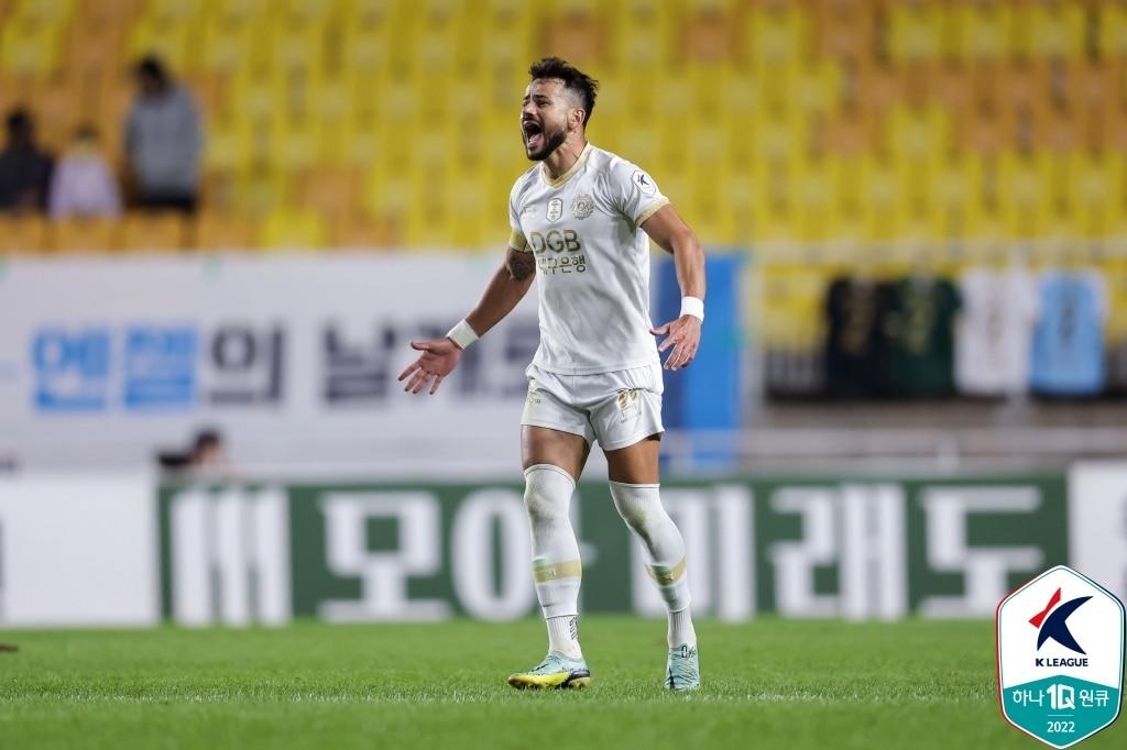 본문 이미지 - 대구FC의 세징야(한국프로축구연맹 제공) 