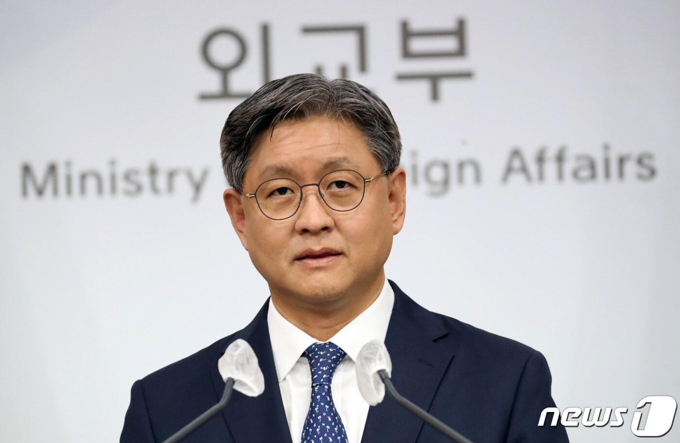 본문 이미지 - 임수석 외교부 대변인./뉴스1 ⓒ News1 김명섭 기자