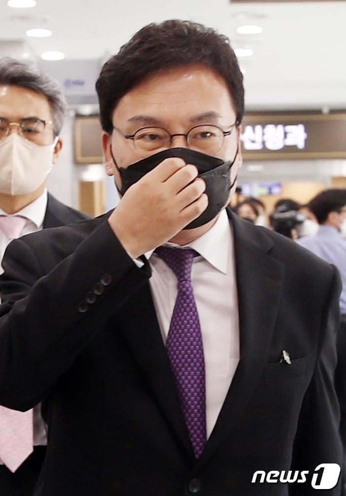 본문 이미지 - 이상직 전 국회의원(전북사진기자단 공동취재) 2022.10.14/뉴스1 ⓒ News1 유경석 기자