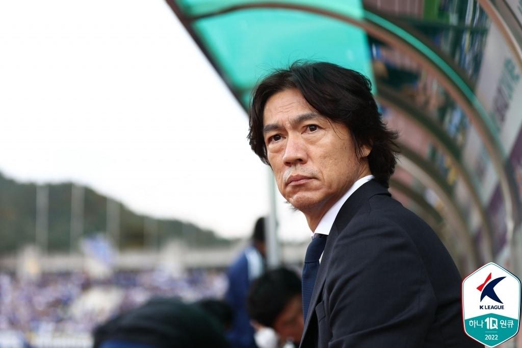 본문 이미지 - 홍명보 울산 현대 감독.(한국프로축구연맹 제공)