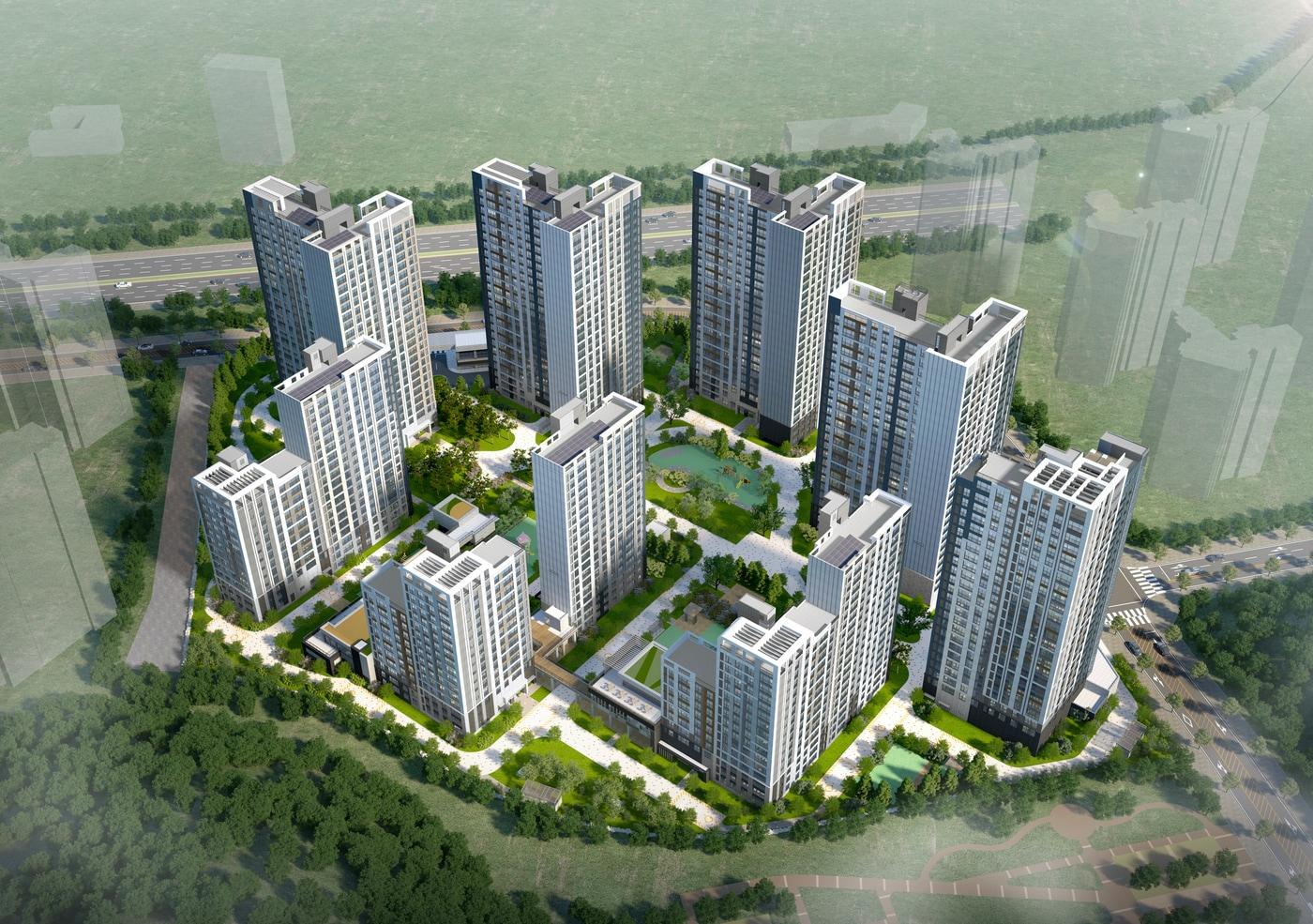 인천영종 A60블록 조감도(LH 제공)