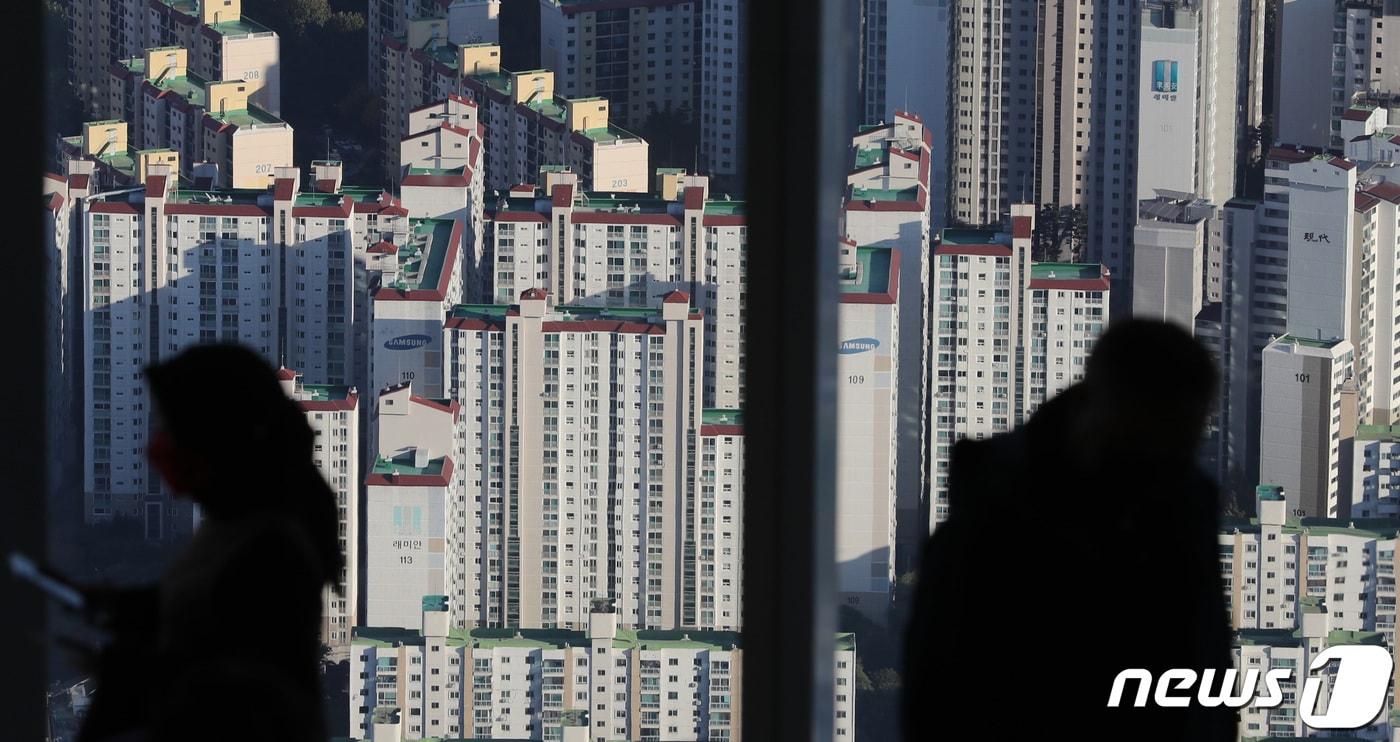 서울 아파트 단지 모습.ⓒ News1 구윤성 기자