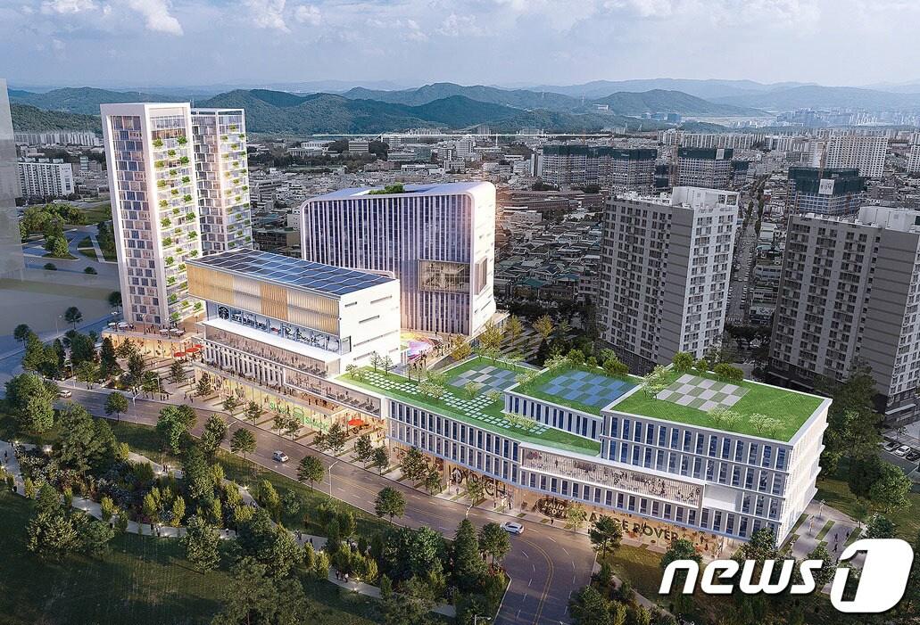 본문 이미지 - 광주역 혁신지구 사업 조감도.(광주시 제공)2022.10.18/뉴스1 ⓒ News1 