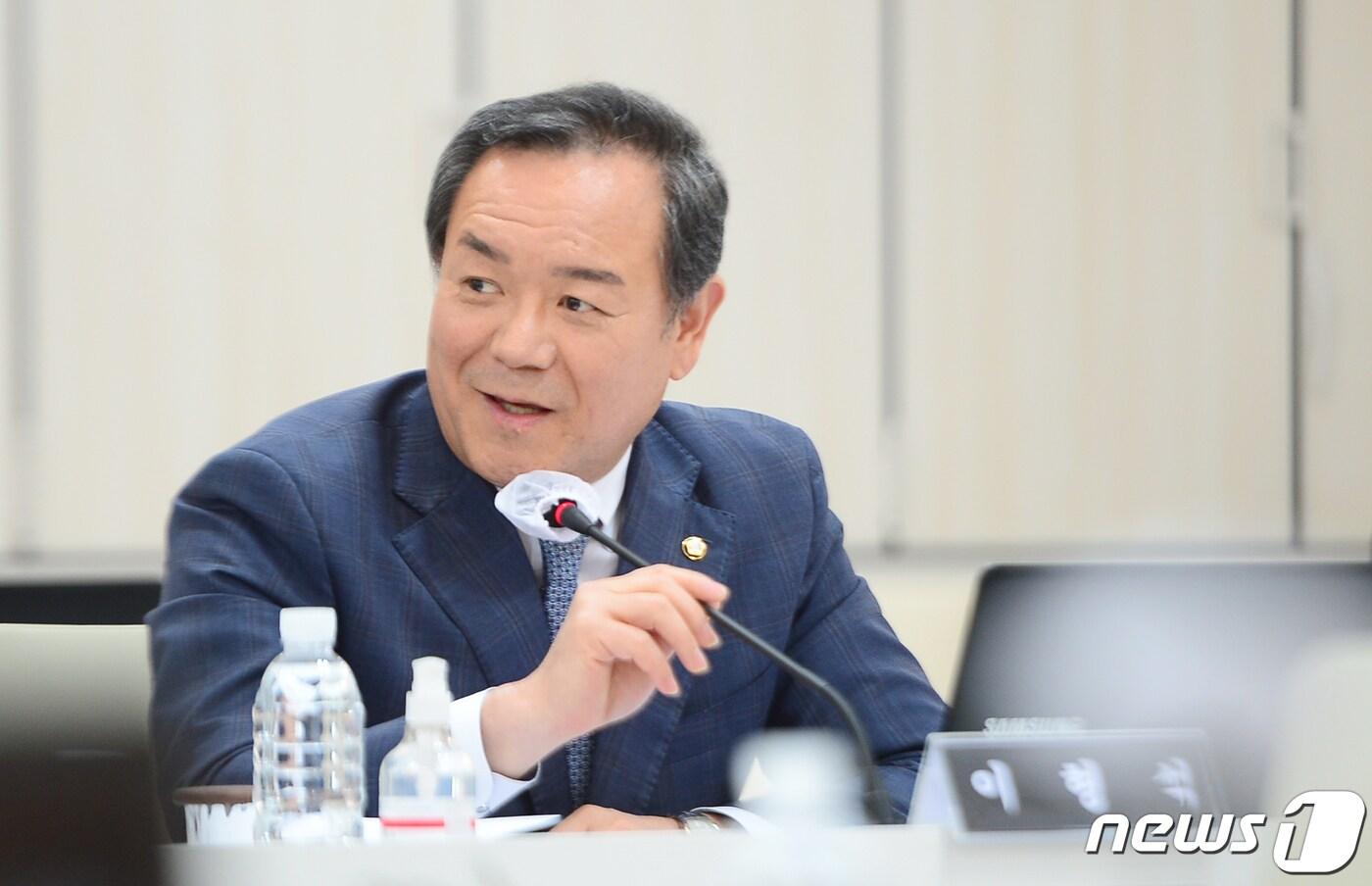 본문 이미지 - 이형석 더불어민주당 의원 국감.2022.10.20/뉴스1 ⓒ News1 박준배 기자