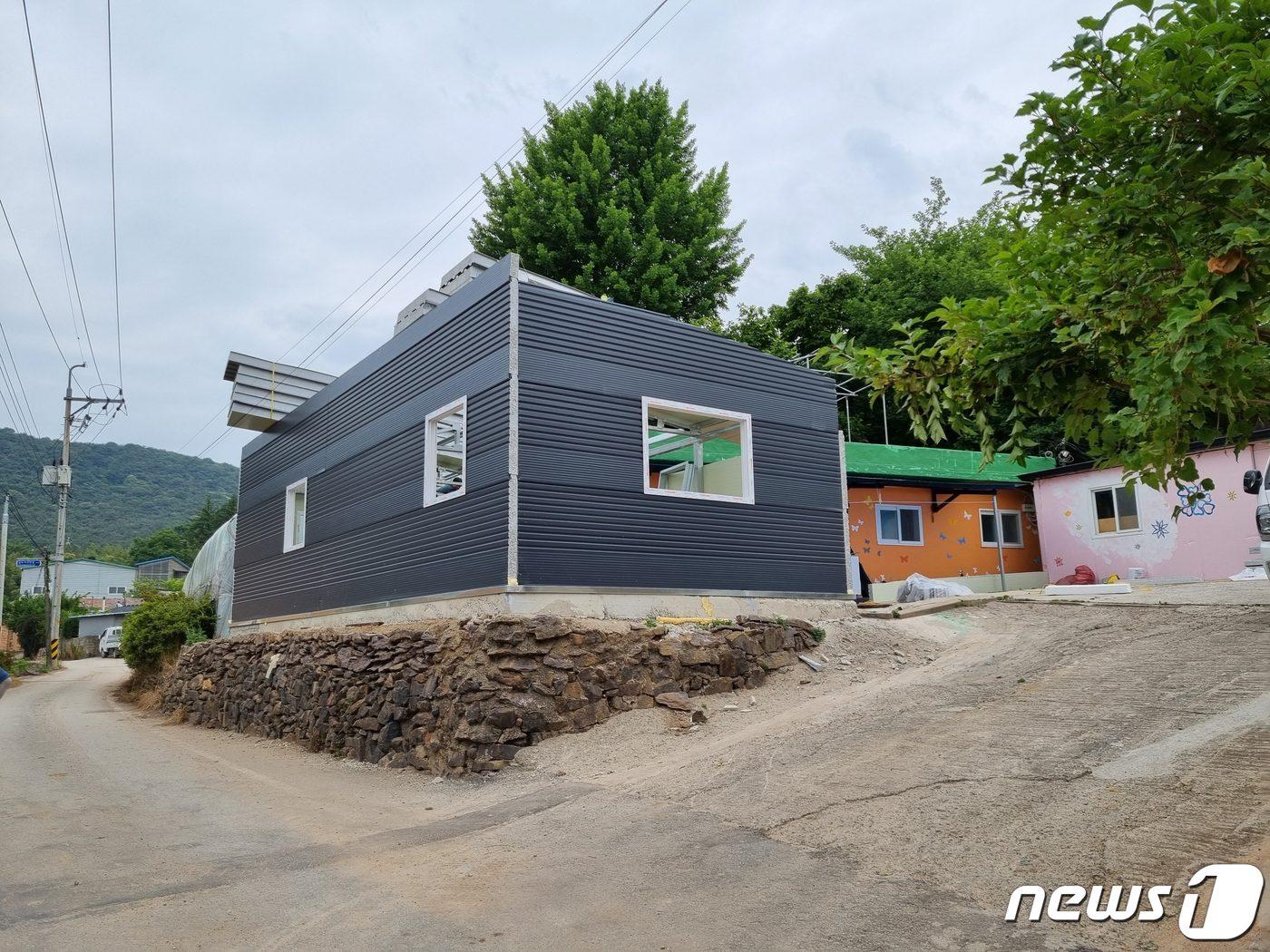 본문 이미지 - 광주 광산구에 설립 추진되고 있는 고려인동포 요양원의 모습.(광주고려인마을 제공) 2022.10.25/뉴스1