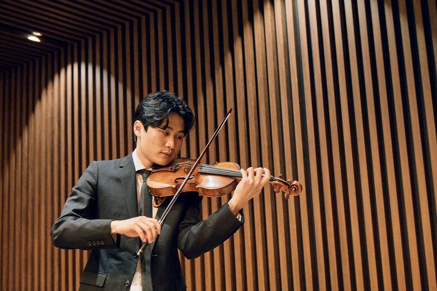 바이올리니스트 양인모. (롯데문화재단 제공) 
