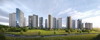 본문 이미지 -  포레나 대전학하 투시도. /한화건설 제공