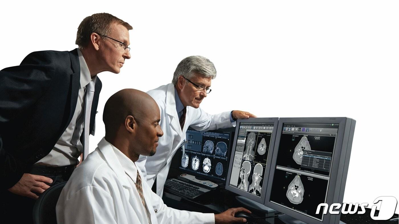 GE헬스케어의 PACS '센트리시티' (GE헬스케어 제공)