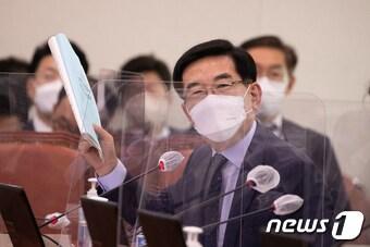 본문 이미지 - 정일영 더불어민주당 의원 &#40;공동취재&#41; 2022.10.4/뉴스1 ⓒ News1 유승관 기자