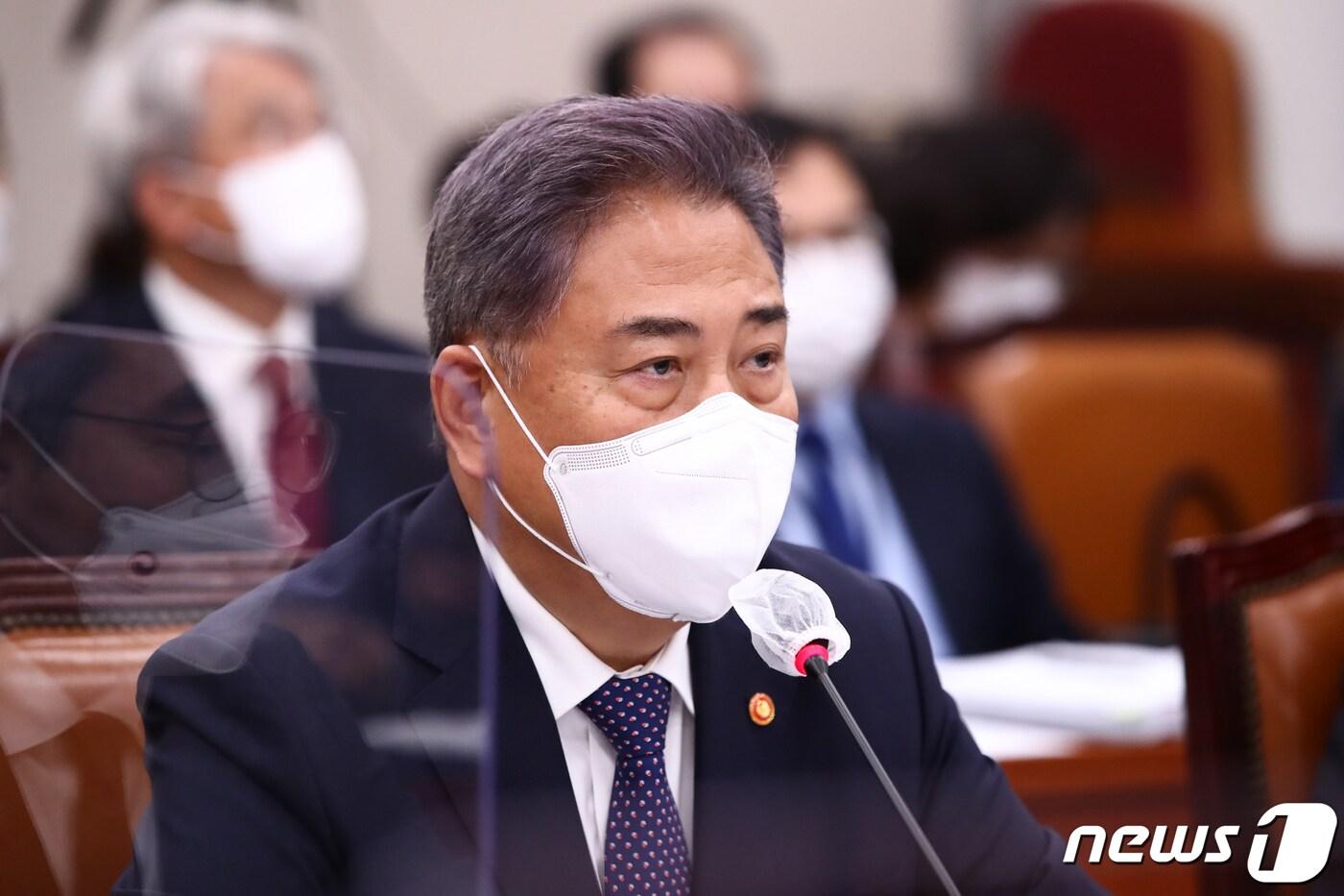 본문 이미지 - 박진 외교부 장관. (공동취재) 2022.10.4/뉴스1 ⓒ News1 유승관 기자