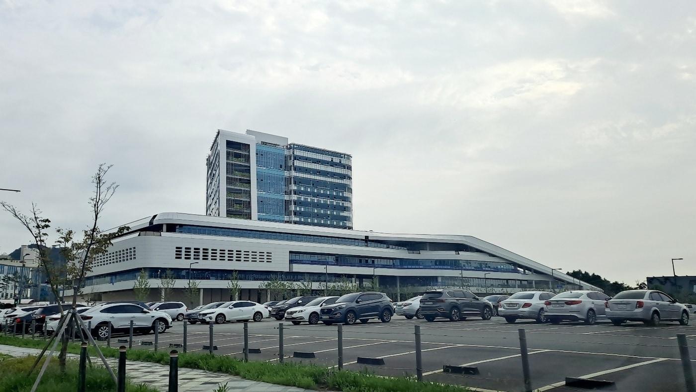 건축 중인 정부세종청사 중앙동 신청사 모습. ⓒ News1 한종수 기자