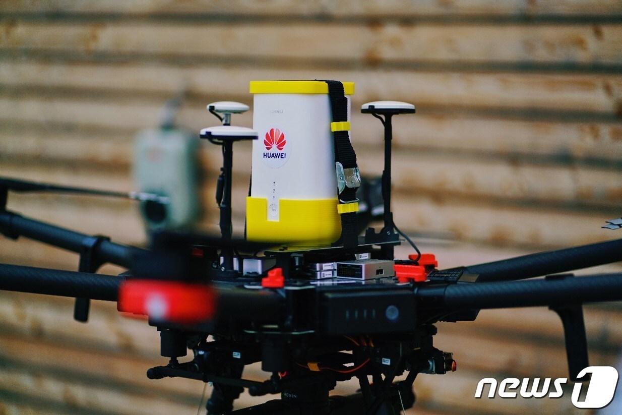 본문 이미지 -  화웨이, 드론텍과 5G 기반 드론 솔루션 협력(화웨이 제공)