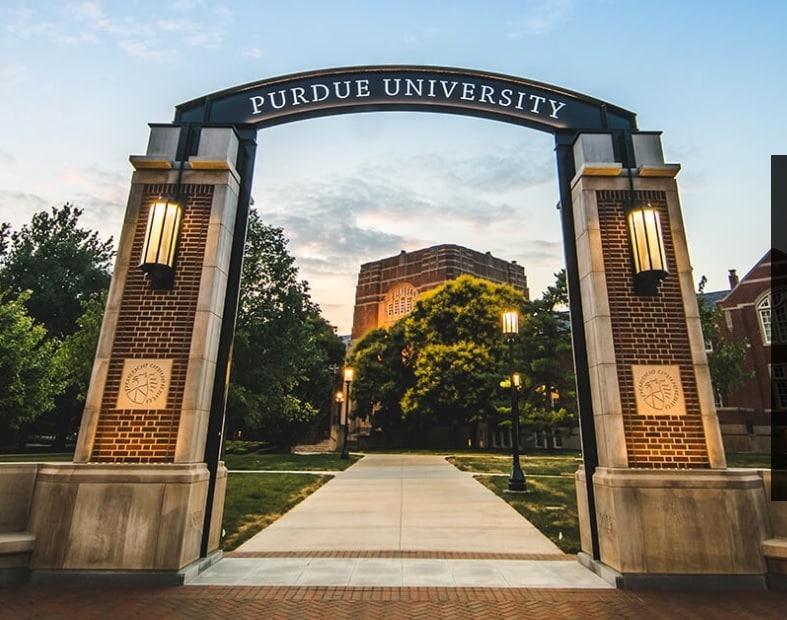 본문 이미지 - 마국 인디애나주 퍼듀대학교 전경. 퍼듀대 홈페이지 갈무리