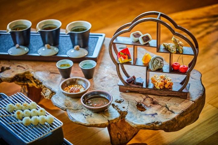 본문 이미지 - 베이커리 옳온 애프터눈 티 세트 '주다별반과'(코오롱호텔 제공)