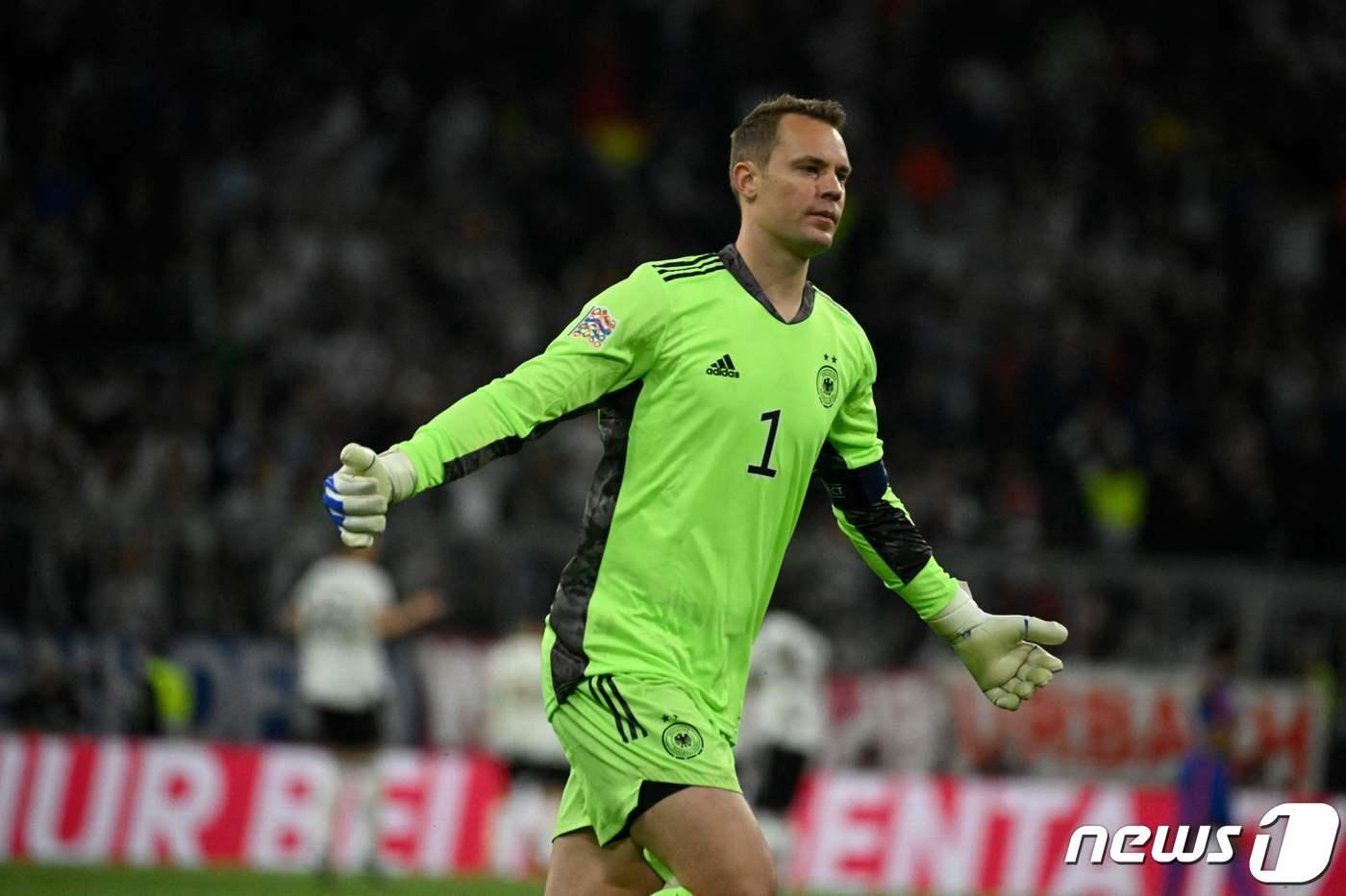 독일 축구대표팀의 주전 골키퍼 마누엘 노이어. ⓒ AFP=뉴스1