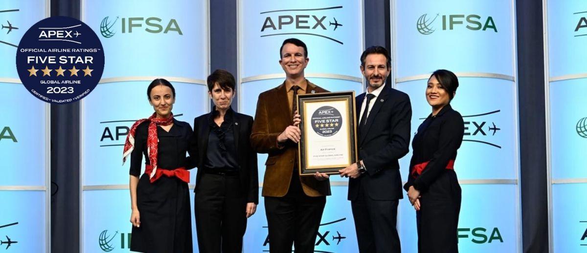 본문 이미지 -  에어프랑스, APEX '5성급 글로벌 항공사' 선정(에어프랑스 제공)