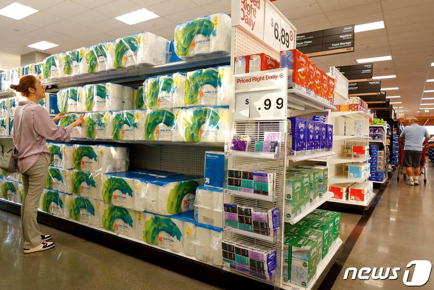 미국의 슈퍼마켓/자료사진 ⓒ AFP=뉴스1