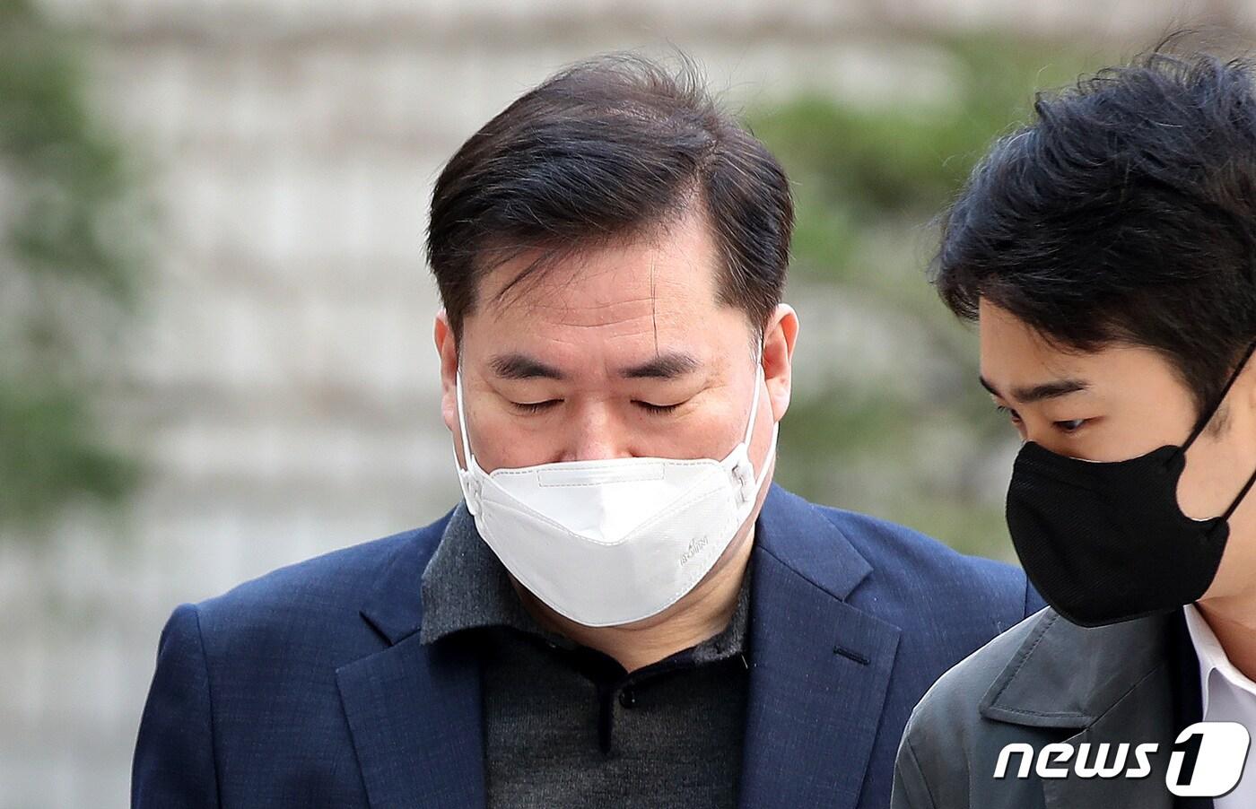 본문 이미지 - 유동규 전 성남도시개발공사 기획본부장. 2022.11.11/뉴스1 ⓒ News1 박지혜 기자