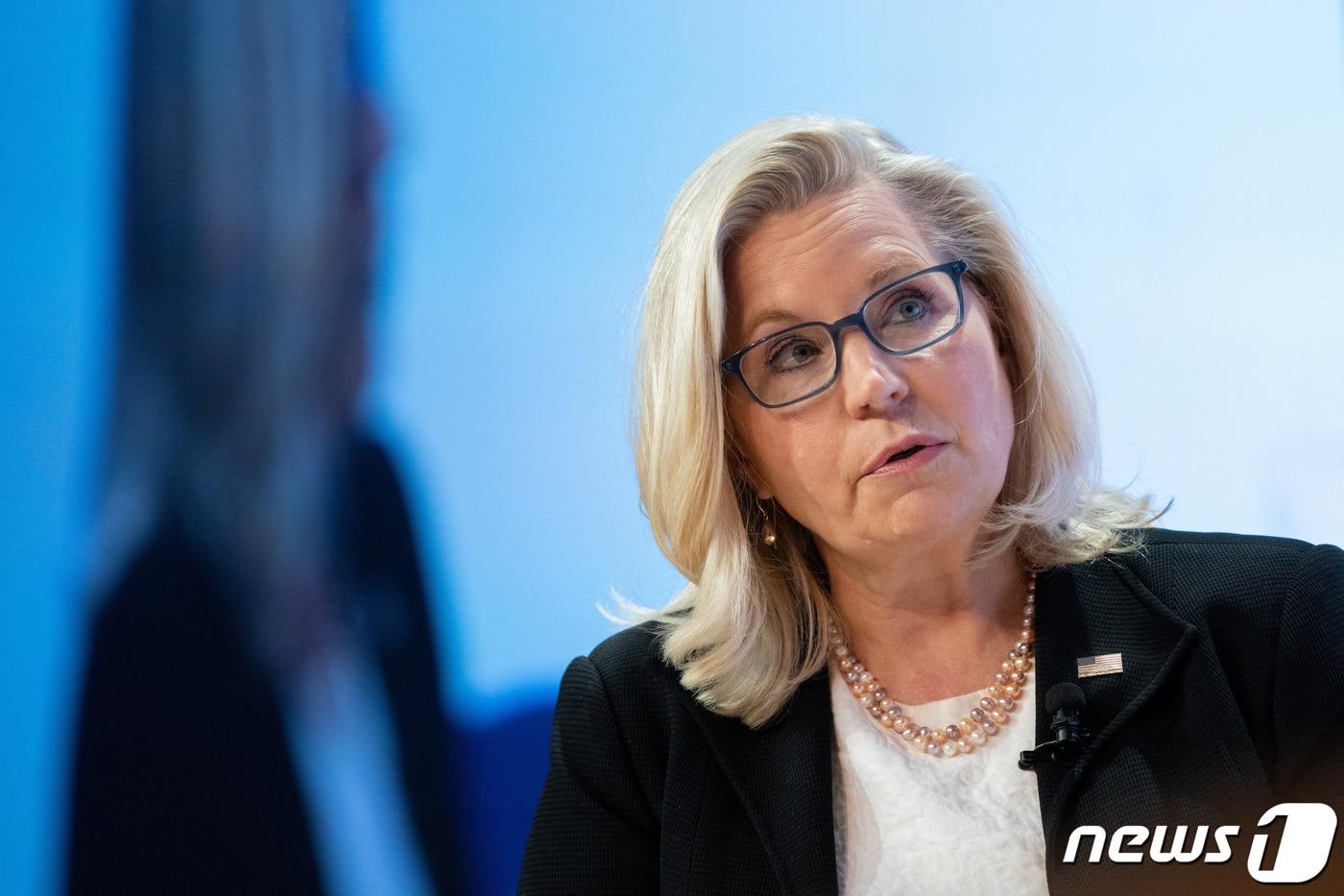 리즈 체니 전 공화당 하원의원 2022.11.10 ⓒ 로이터=뉴스1 ⓒ News1 정윤미 기자
