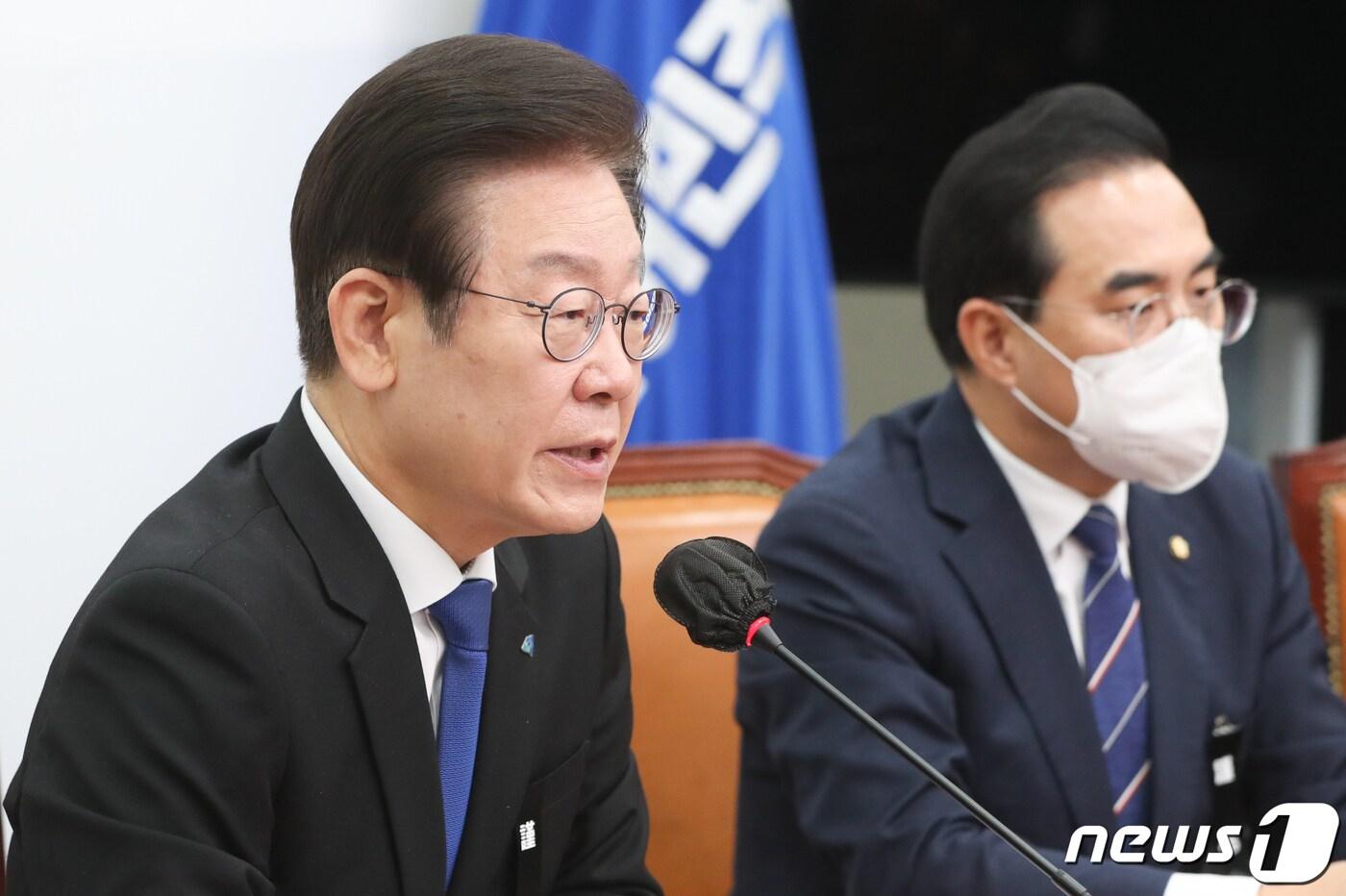 본문 이미지 - 이재명 더불어민주당 대표. /뉴스1 ⓒ News1 허경 기자