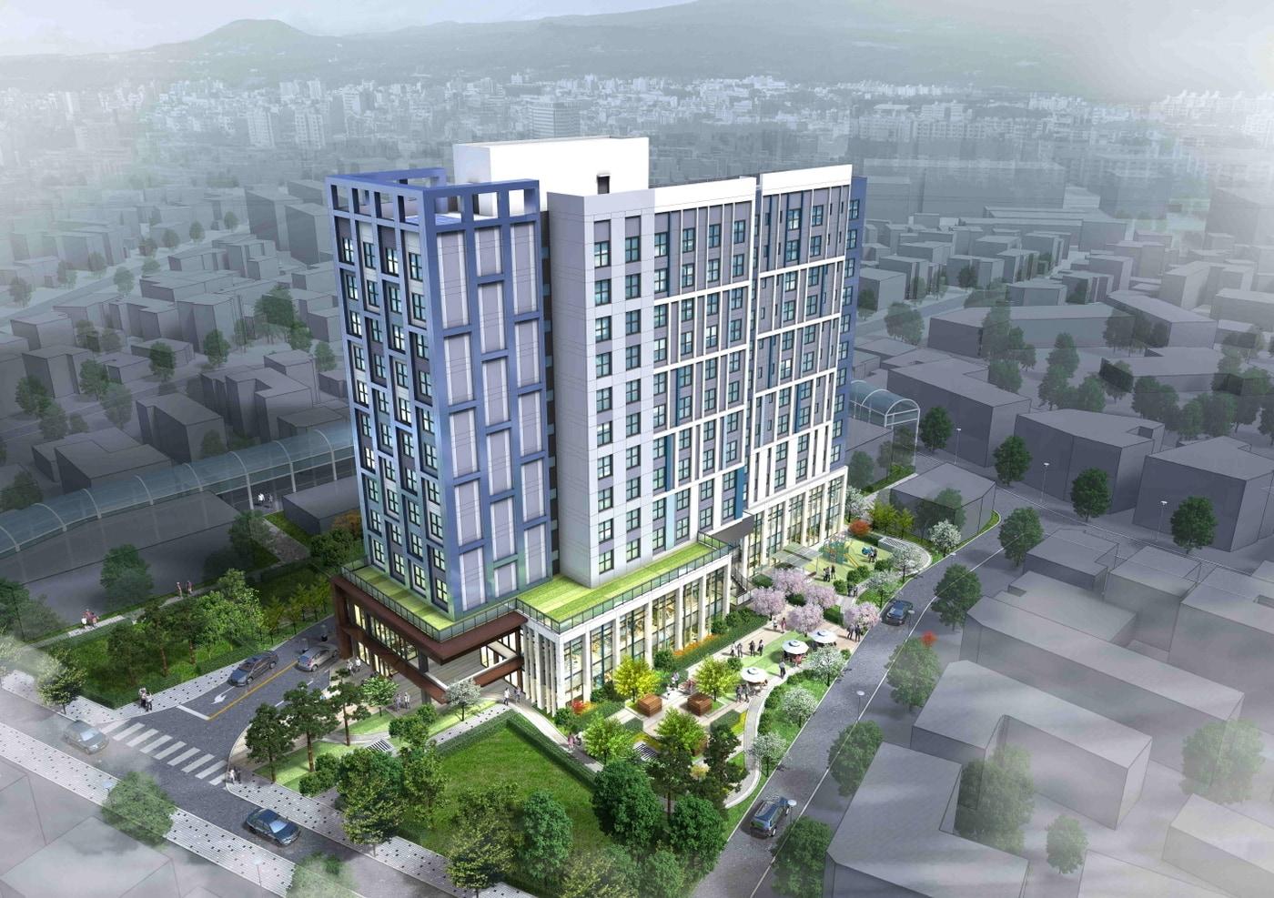 가리봉 구시장 복합시설 조감도(구로구 제공).