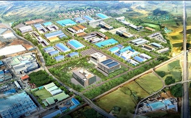 본문 이미지 - 전북 김제 지평선 제2산업단지 조감도.(김제시 제공. 재판매 및 DB금지)