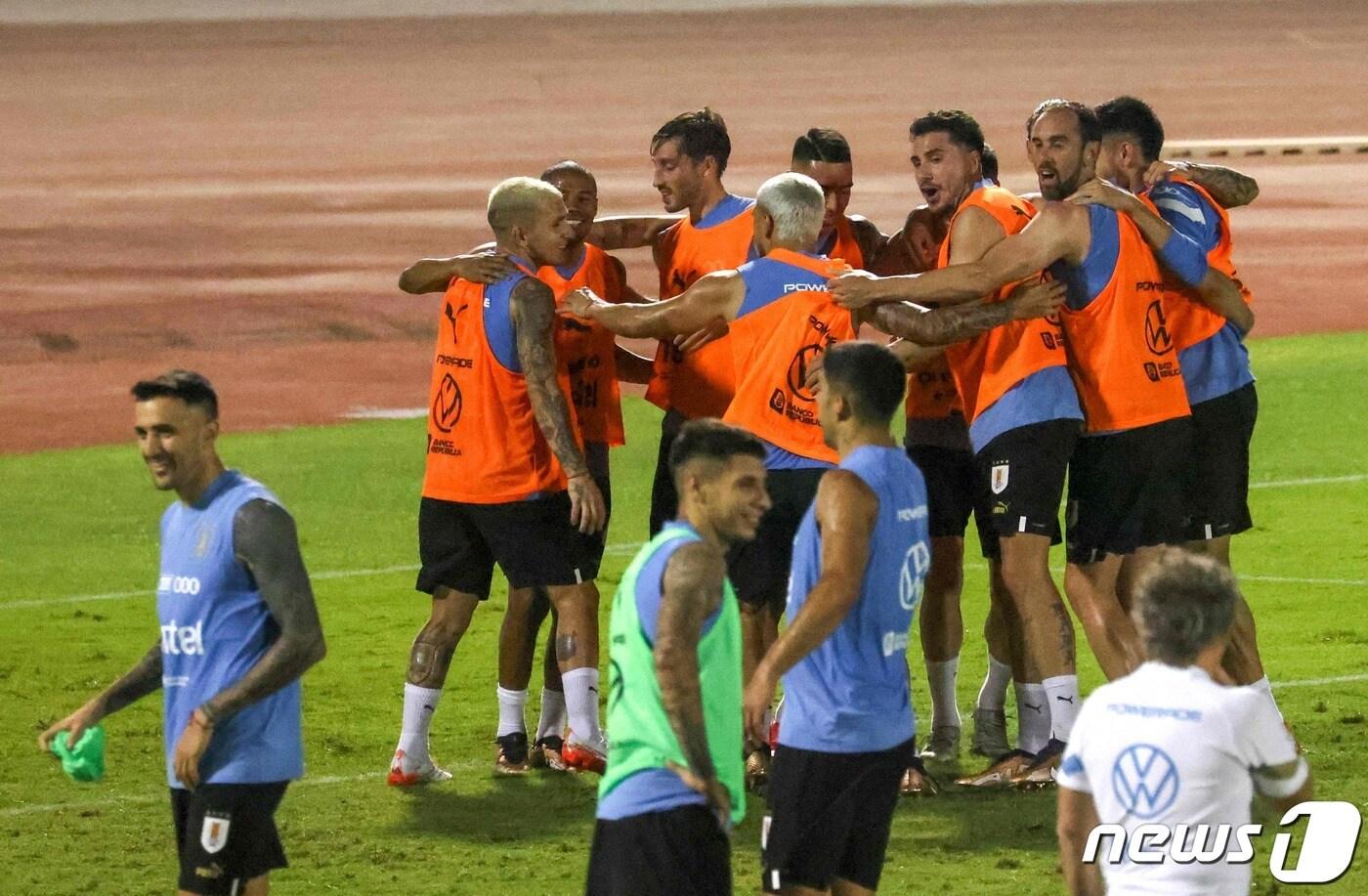 우루과이 축구대표팀. ⓒ AFP=뉴스1