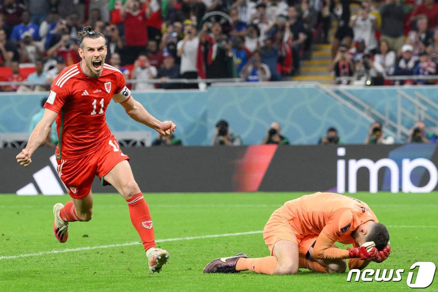 웨일스 대표팀 공격수 가레스 베일. ⓒ AFP=뉴스1