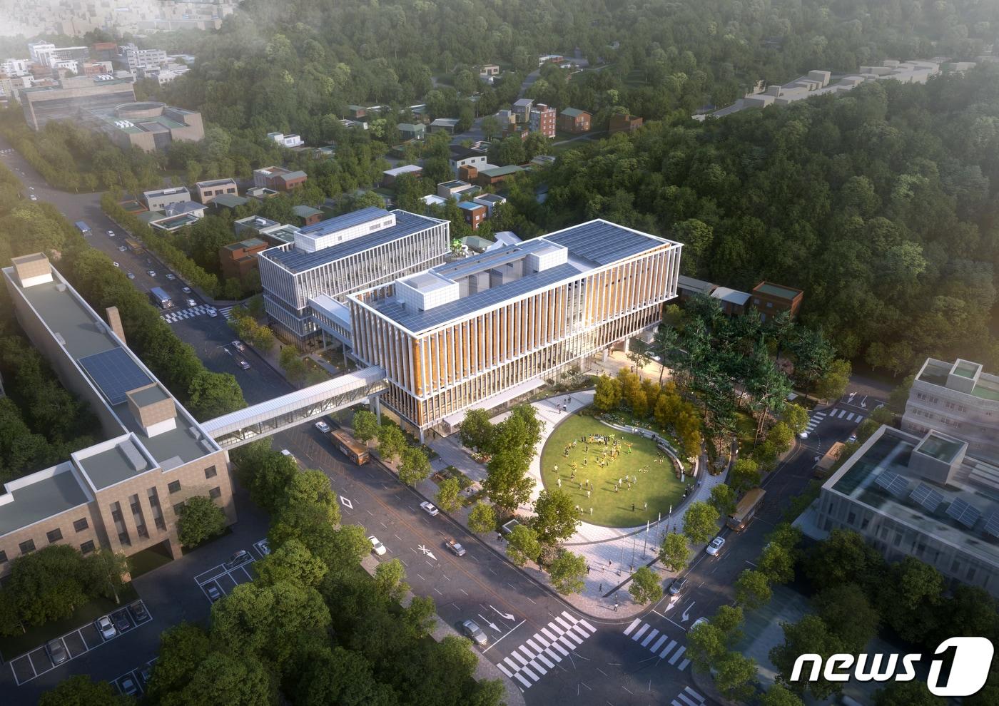 충북도의회 신청사 조감도