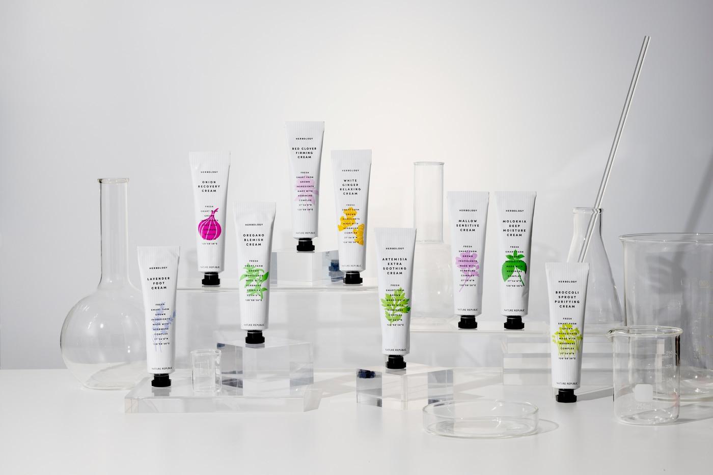 허브올로지 크림 9종.(네이처리퍼블릭제공)