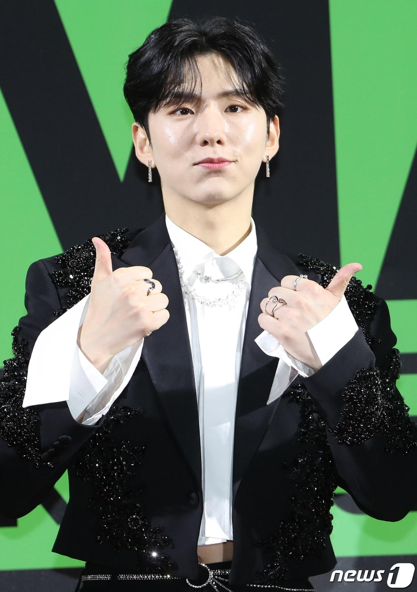 본문 이미지 - 몬스타엑스&#40;MONSTA X&#41; 기현 ⓒ News1 권현진 기자